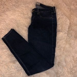 Low rise dark wash Hollister jeans